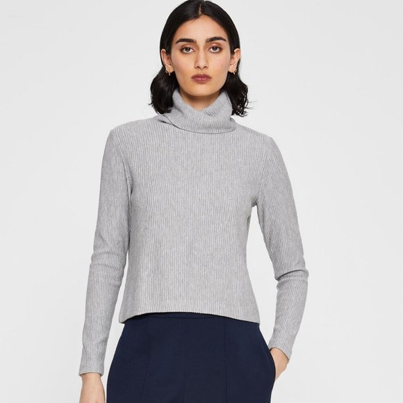 Club Monaco | Grey Turtle Neck Sweater | Size M - Picture 1 of 4